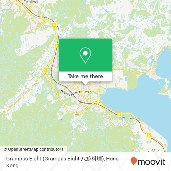 Grampus Eight (Grampus Eight 八鯨料理) map
