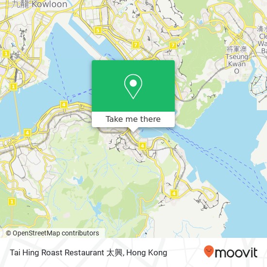 Tai Hing Roast Restaurant 太興 map