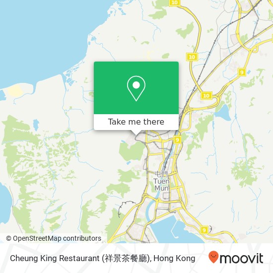 Cheung King Restaurant (祥景茶餐廳) map