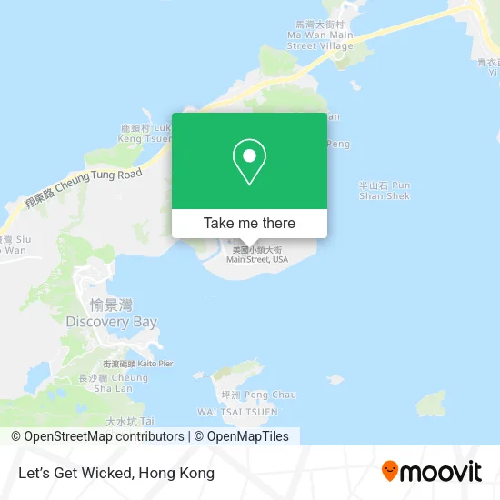 Let’s Get Wicked地圖
