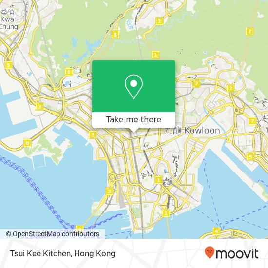 Tsui Kee Kitchen map