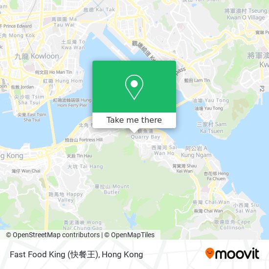 Fast Food King (快餐王) map
