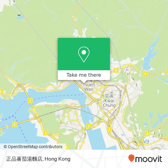 正品蕃茄湯麵店 map