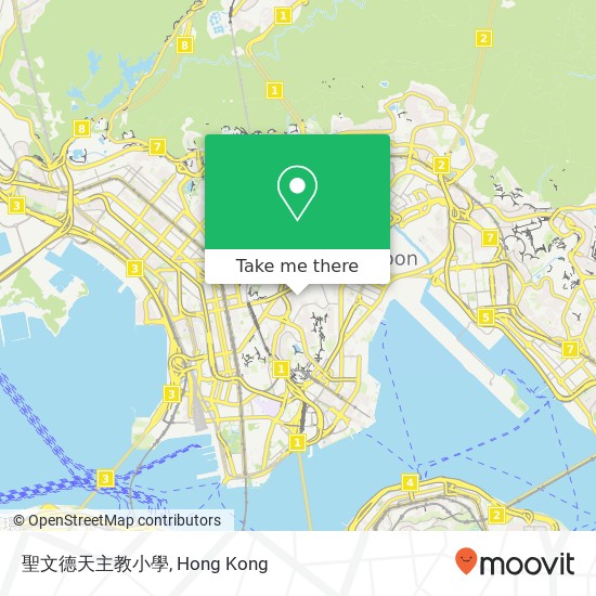 聖文德天主教小學 map