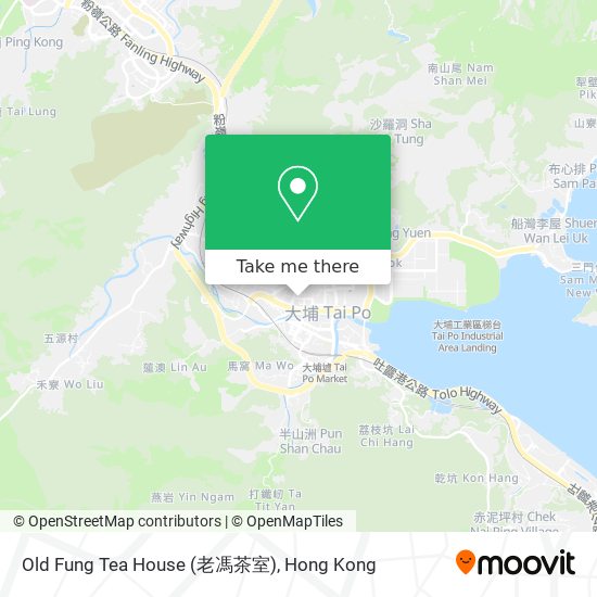 Old Fung Tea House (老馮茶室) map