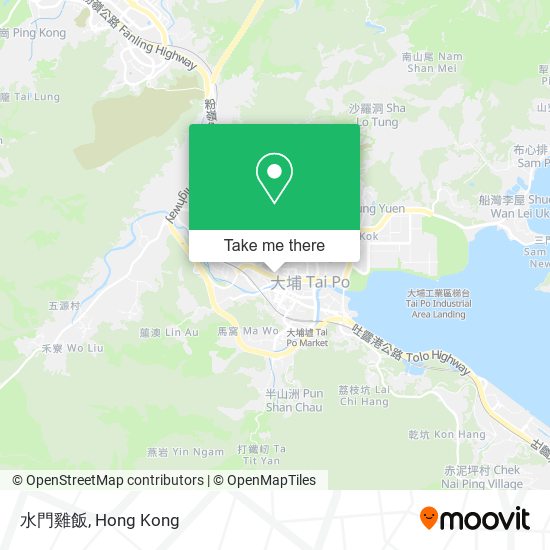 水門雞飯 map
