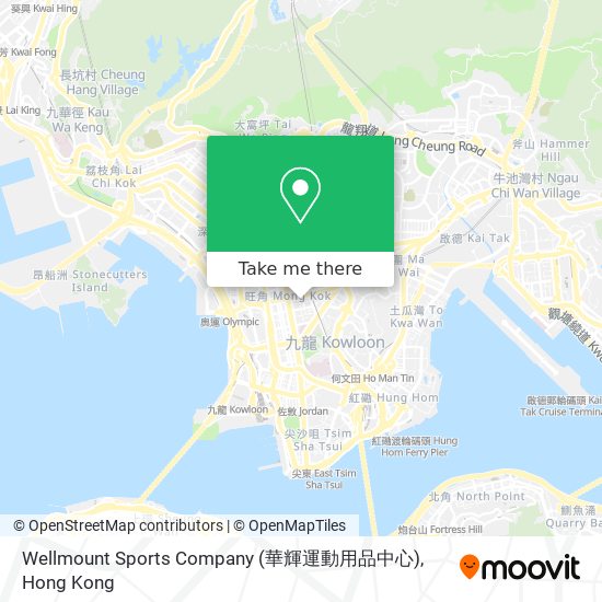 Wellmount Sports Company (華輝運動用品中心)地圖