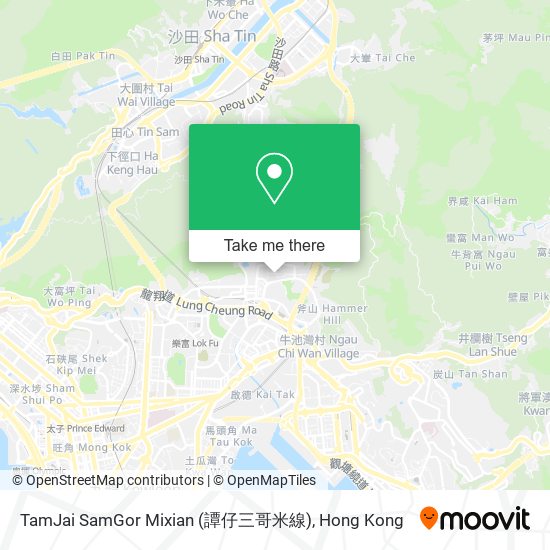 TamJai SamGor Mixian (譚仔三哥米線) map
