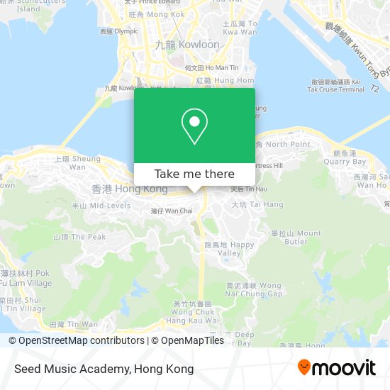 Seed Music Academy map