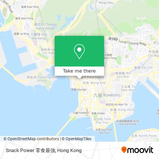 Snack Power 零食最強 map