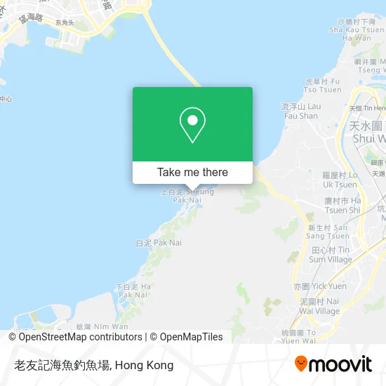 老友記海魚釣魚場 map