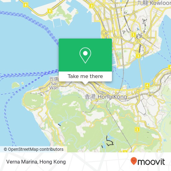 Verna Marina map