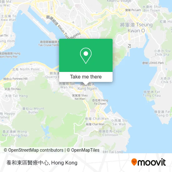 養和東區醫療中心地圖