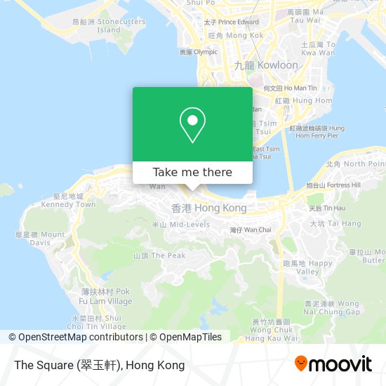 The Square (翠玉軒)地圖