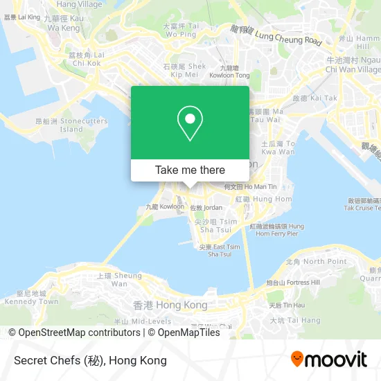 Secret Chefs (秘) map