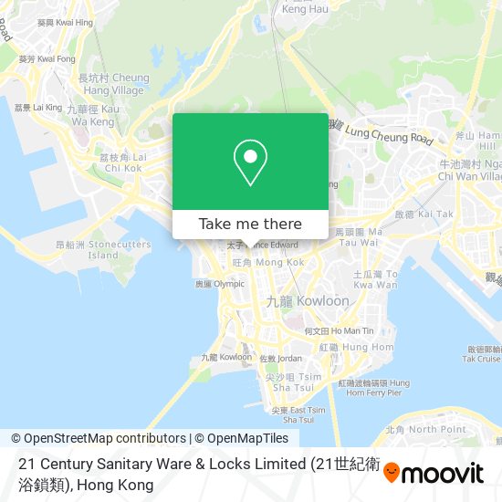 21 Century Sanitary Ware & Locks Limited (21世紀衛浴鎖類) map