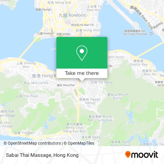 Sabai Thai Massage map