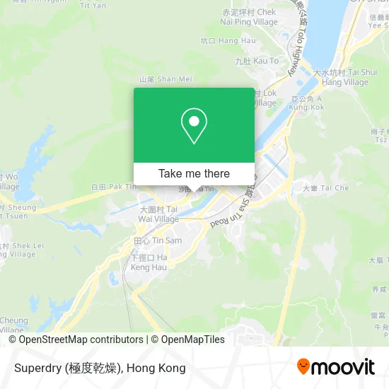 Superdry (極度乾燥)地圖