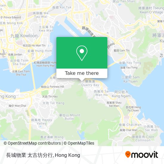長城物業 太古坊分行 map