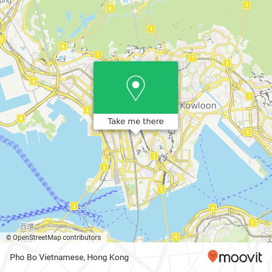 Pho Bo Vietnamese map
