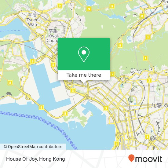 House Of Joy map