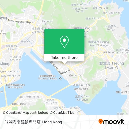 味閣海南雞飯專門店 map