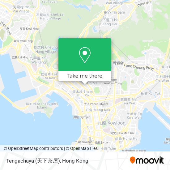 Tengachaya (天下茶屋) map