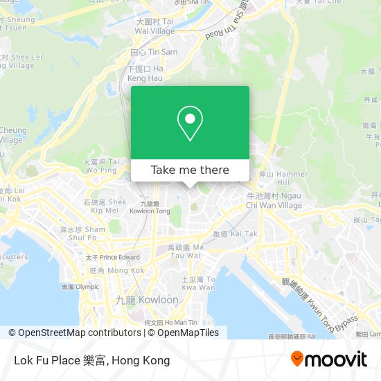 Lok Fu Place 樂富 map
