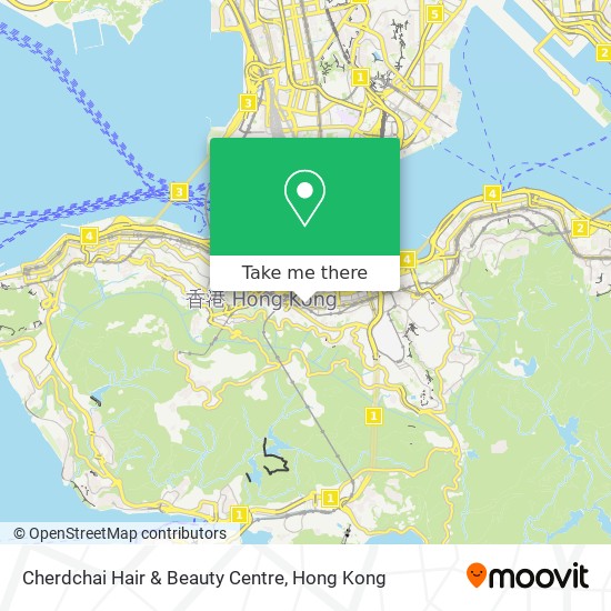 Cherdchai Hair & Beauty Centre map