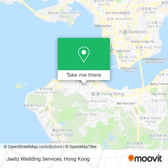 Jaeliz Wedding Services map