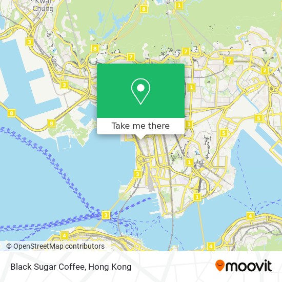 Black Sugar Coffee map