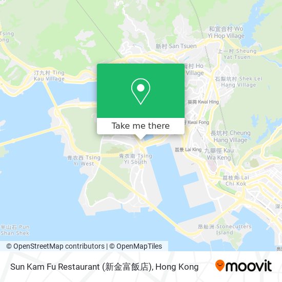 Sun Kam Fu Restaurant (新金富飯店) map