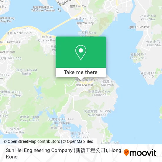 Sun Hei Engineering Company (新禧工程公司)地圖