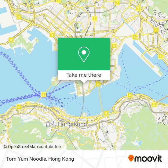 Tom Yum Noodle map