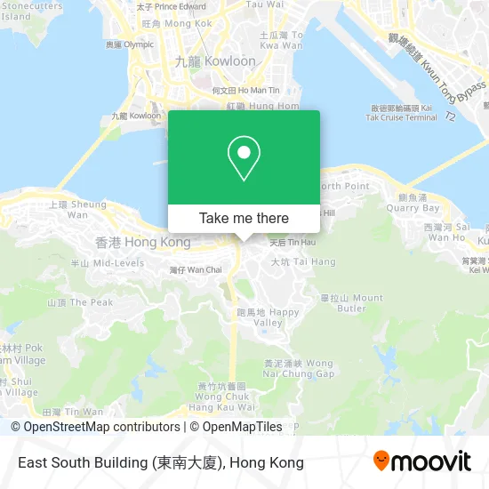 East South Building (東南大廈) map