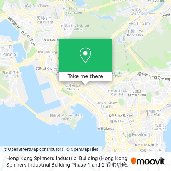 Hong Kong Spinners Industrial Building map