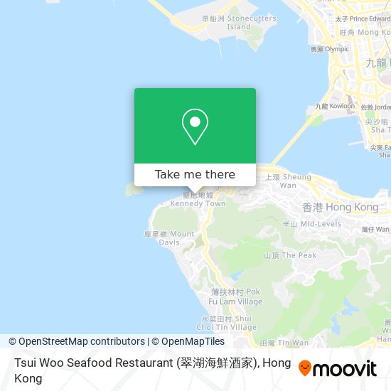 Tsui Woo Seafood Restaurant (翠湖海鮮酒家)地圖