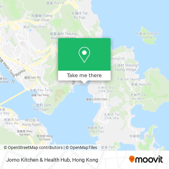 Jomo Kitchen & Health Hub地圖