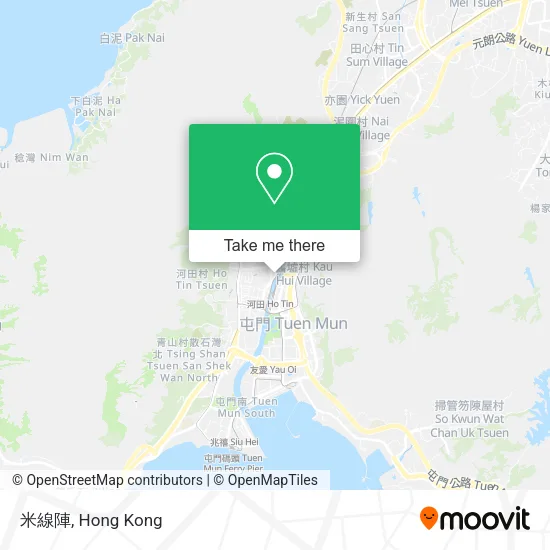 米線陣 map
