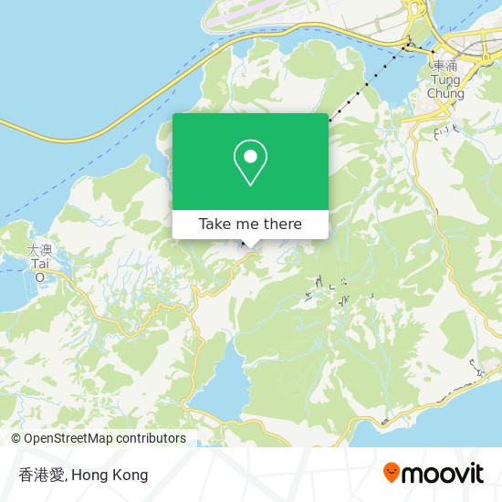 香港愛 map