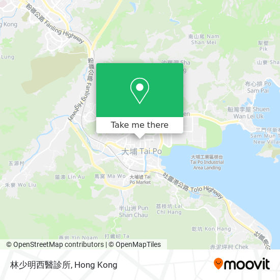 林少明西醫診所 map