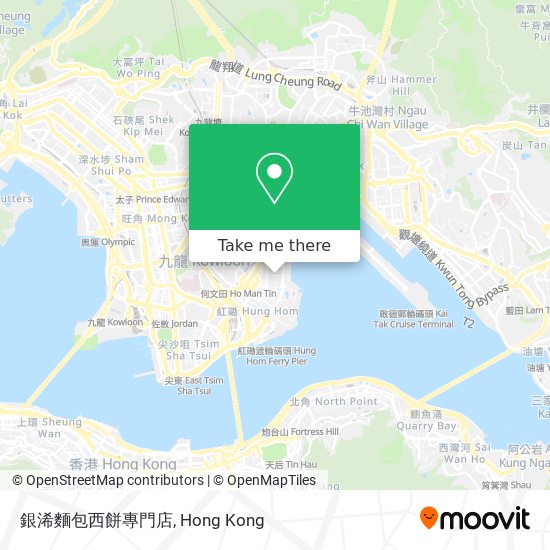 銀浠麵包西餅專門店 map