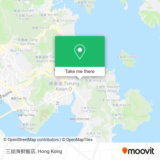 三姐海鮮飯店地圖