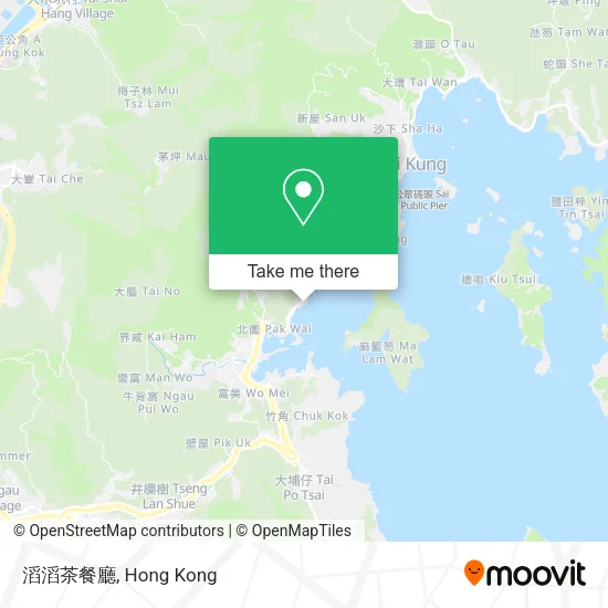 滔滔茶餐廳地圖