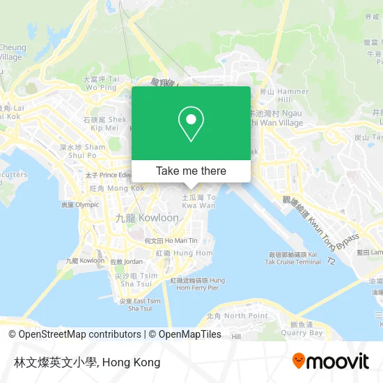 林文燦英文小學地圖