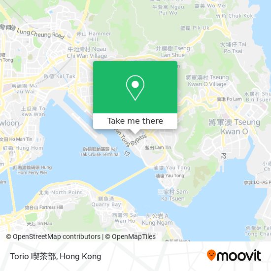 Torio 喫茶部 map