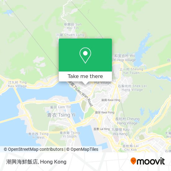 潮興海鮮飯店 map