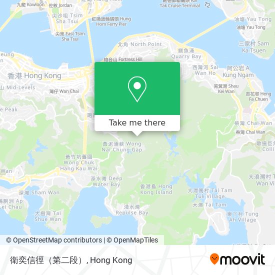 衛奕信徑（第二段） map
