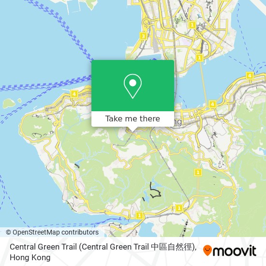 Central Green Trail地圖