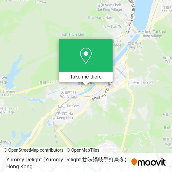 Yummy Delight (Yummy Delight 甘味讚岐手打烏冬)地圖